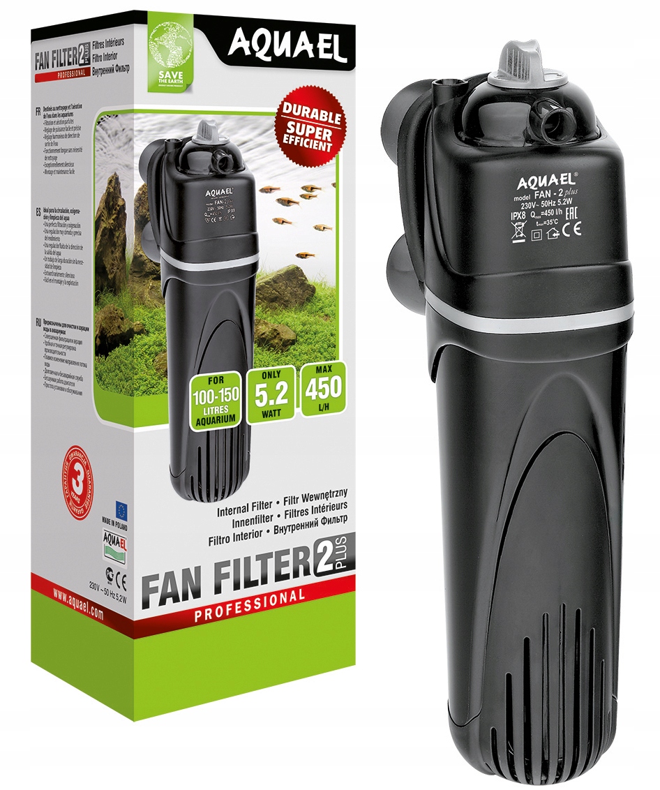 

Aquael Filtr Wewnętrzny Fan 2 Do Akwarium 150L
