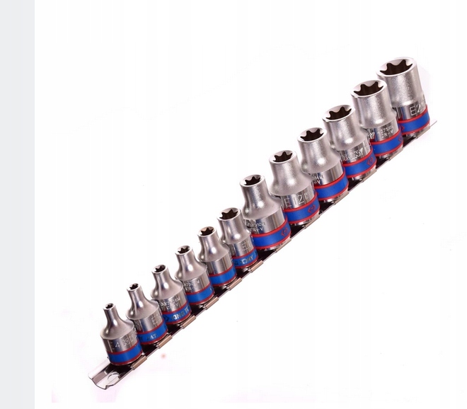 

Zestaw Nasadek Torx 1/2 3/8 12szt King Tony 7113PR