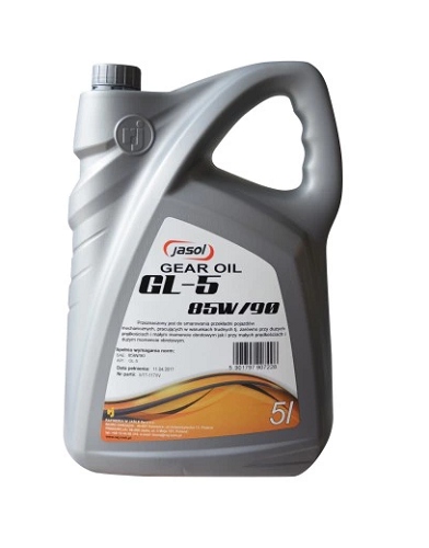 Olej Przekładniowy Hipol 15F GL-5 85W90 5L Jasol