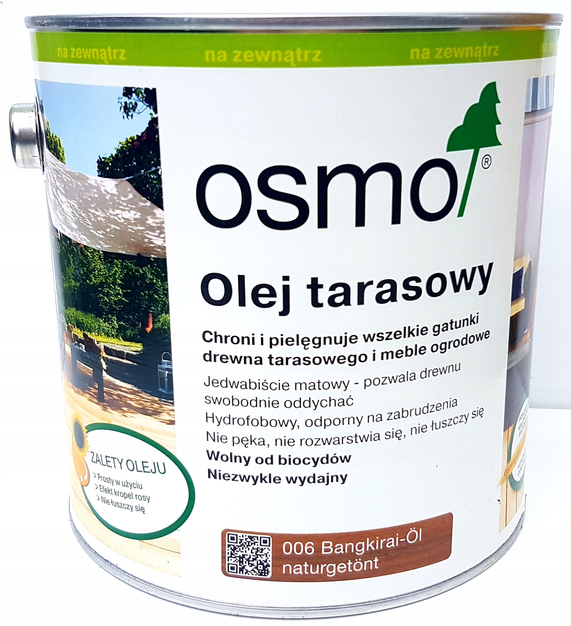 

Osmo 006 Olej do tarasów 2,5l Bangkiraj