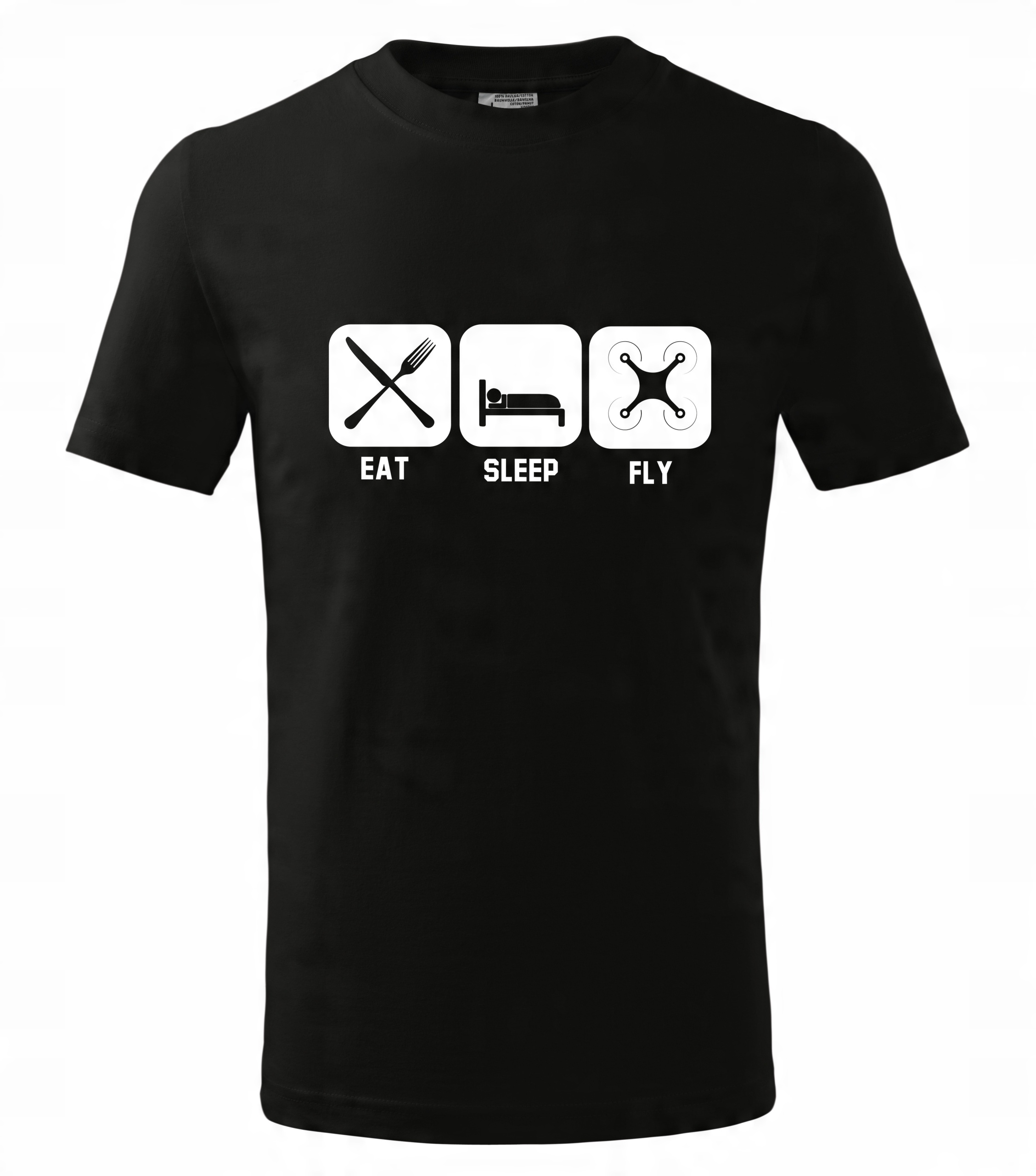 

Koszulka Eat Sleep Fly dron Prezent Hit r S