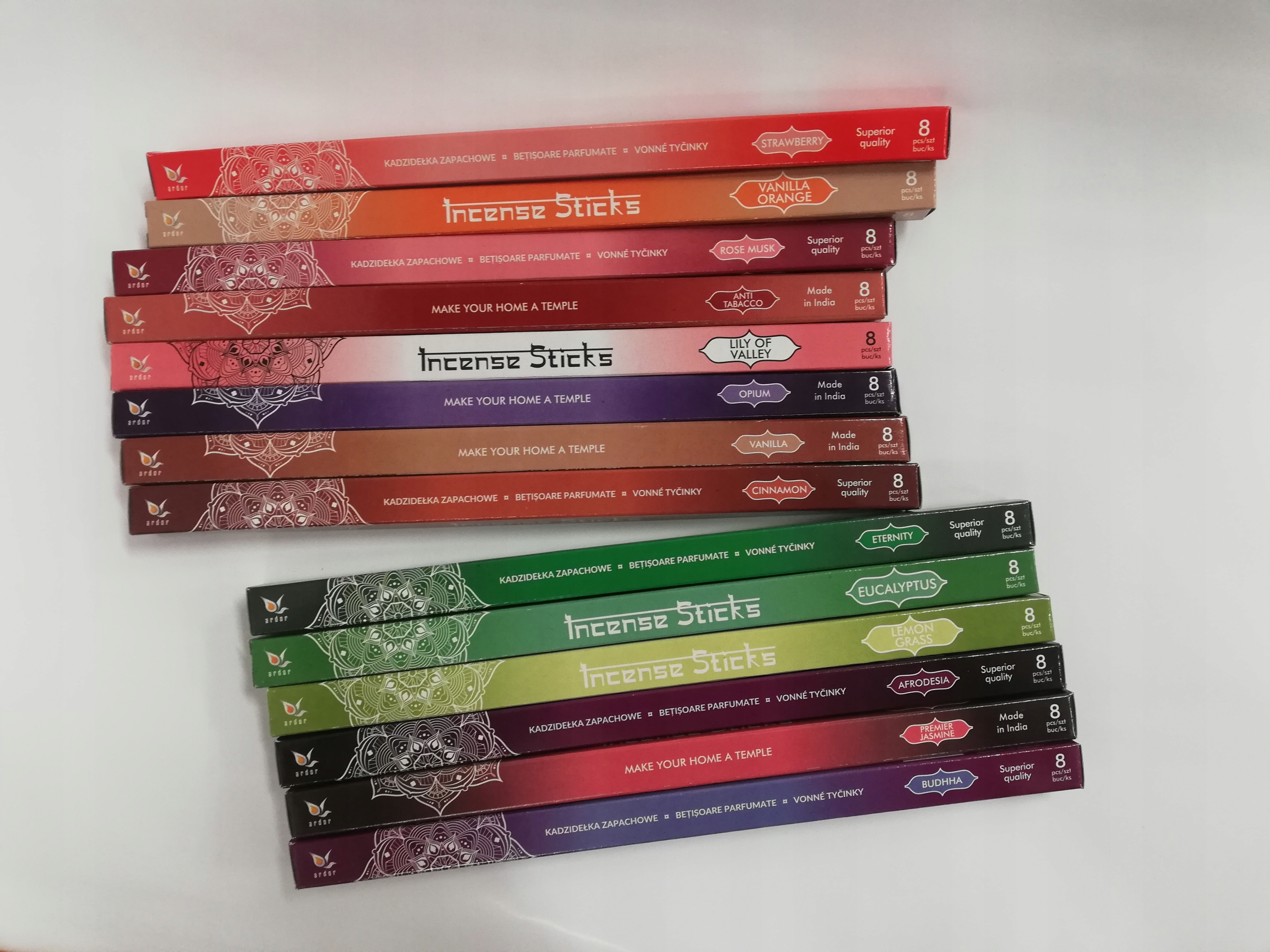 Ardor kadzidełka zapachowe