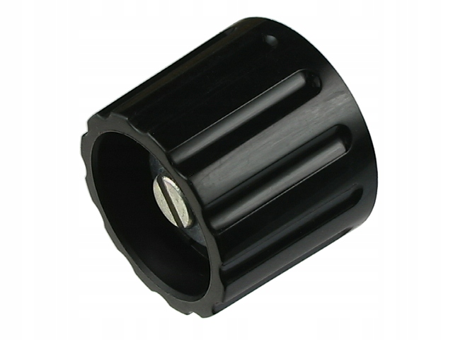 

Gałka czarna połysk 21mm Elma 020-4320