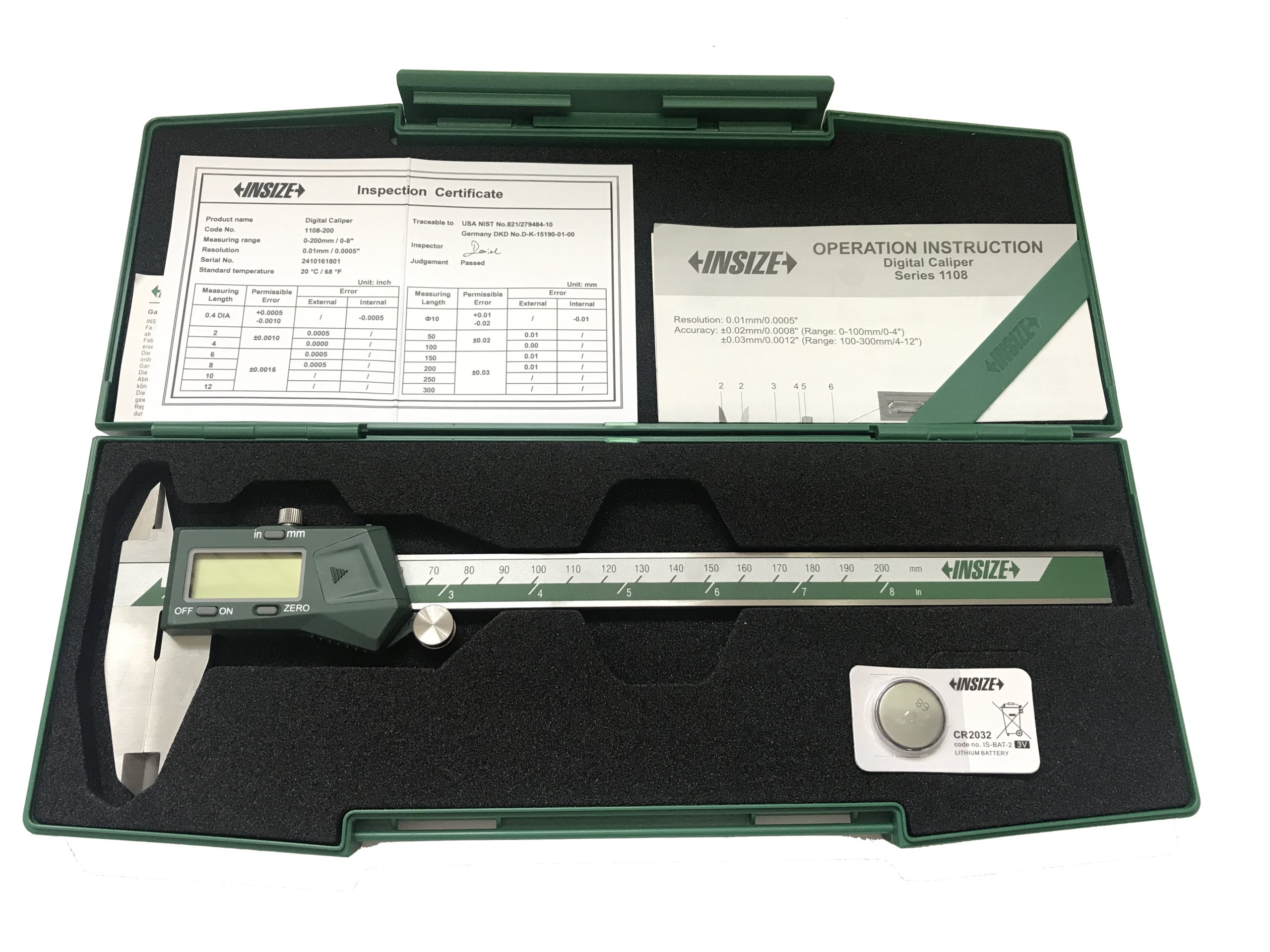 SUWMIARKA ELEKTRONICZNA 300 MM INSIZE SUPER JAKOŚĆ CERTYFIKAT