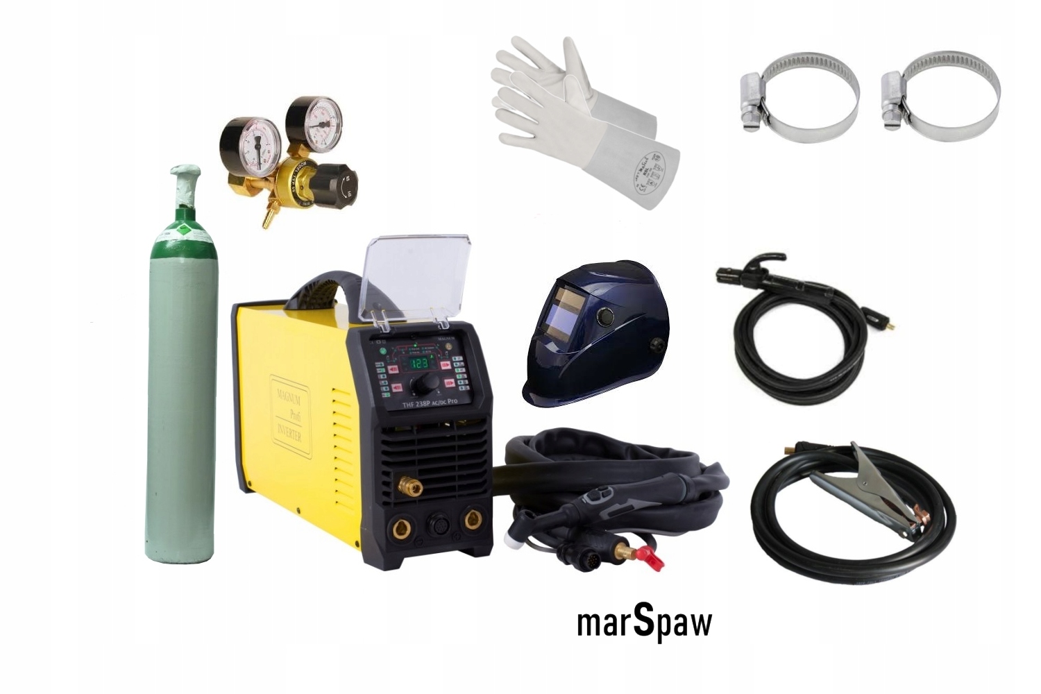 

Spawrka Tig Ac/dc Mma Magnum 238 Pro 200A Zestaw