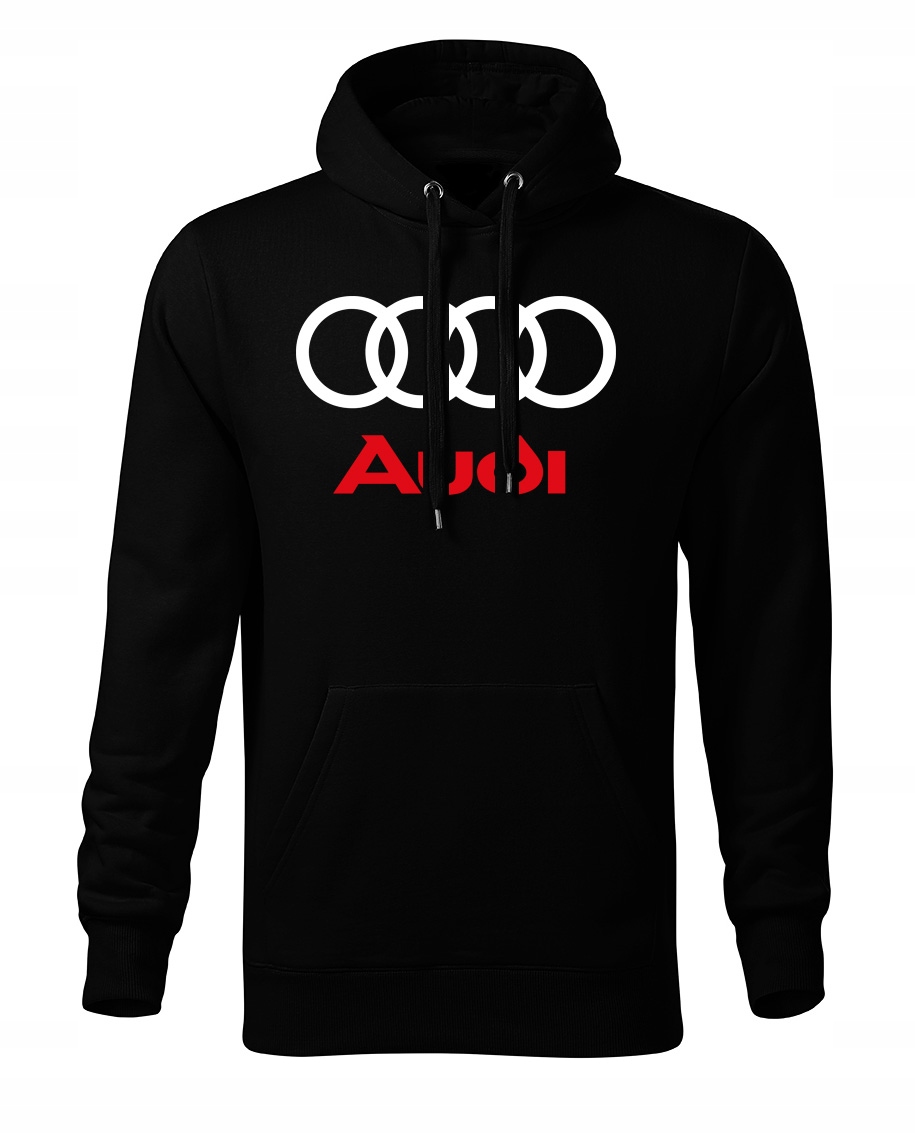 

Bluza Męska Audi Czarna Gruba 290g Prezent XXL