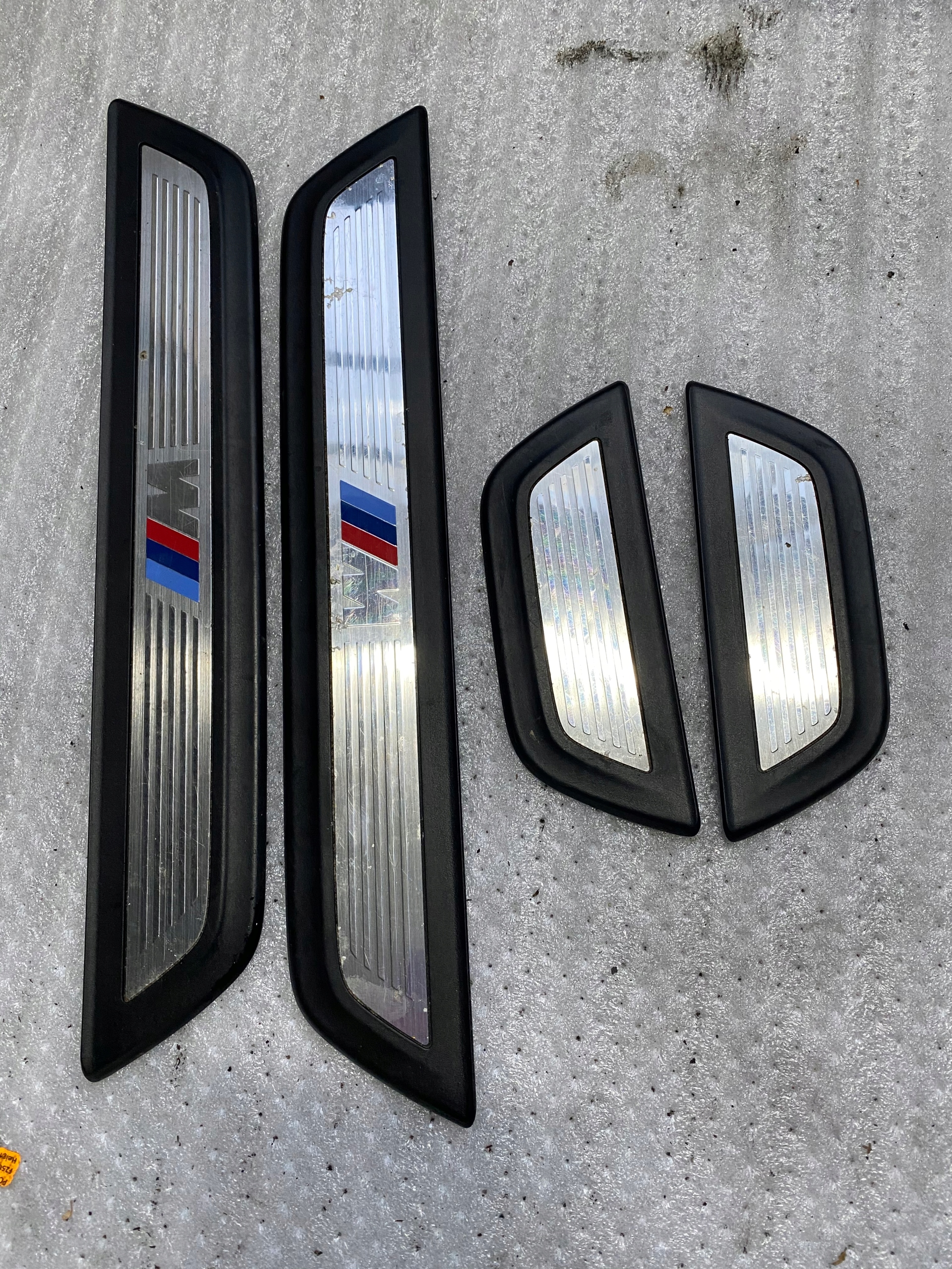 14 BMW F25 X3 бічні спідниці M-пакет