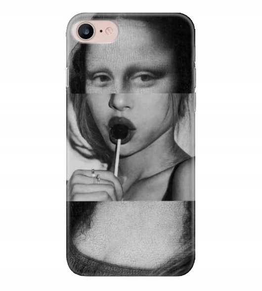 

Etui do iPhone Se 2020 guma Mona Lisa + Szkło