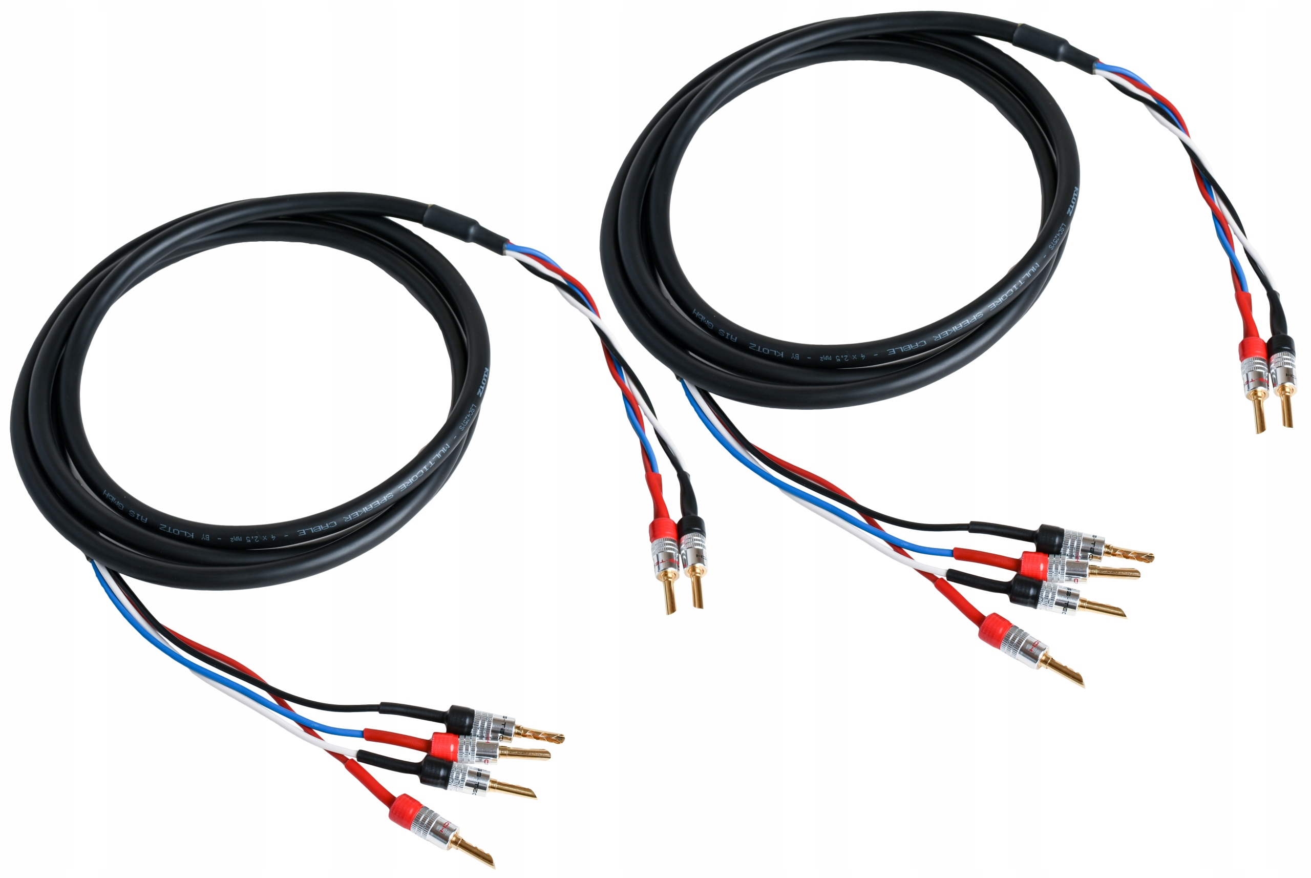 

Kable przewody bi-wire bi-wiring Klotz 2x2,5m