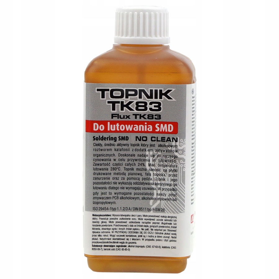 

Topnik TK83 100ml No Clean z pędzelkiem Nowy