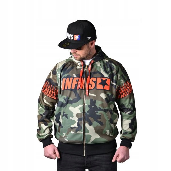 Bluza ZIP CAMO AK47 INFAMOUS TEAM XL Producent THE INFAMOUS TEAM