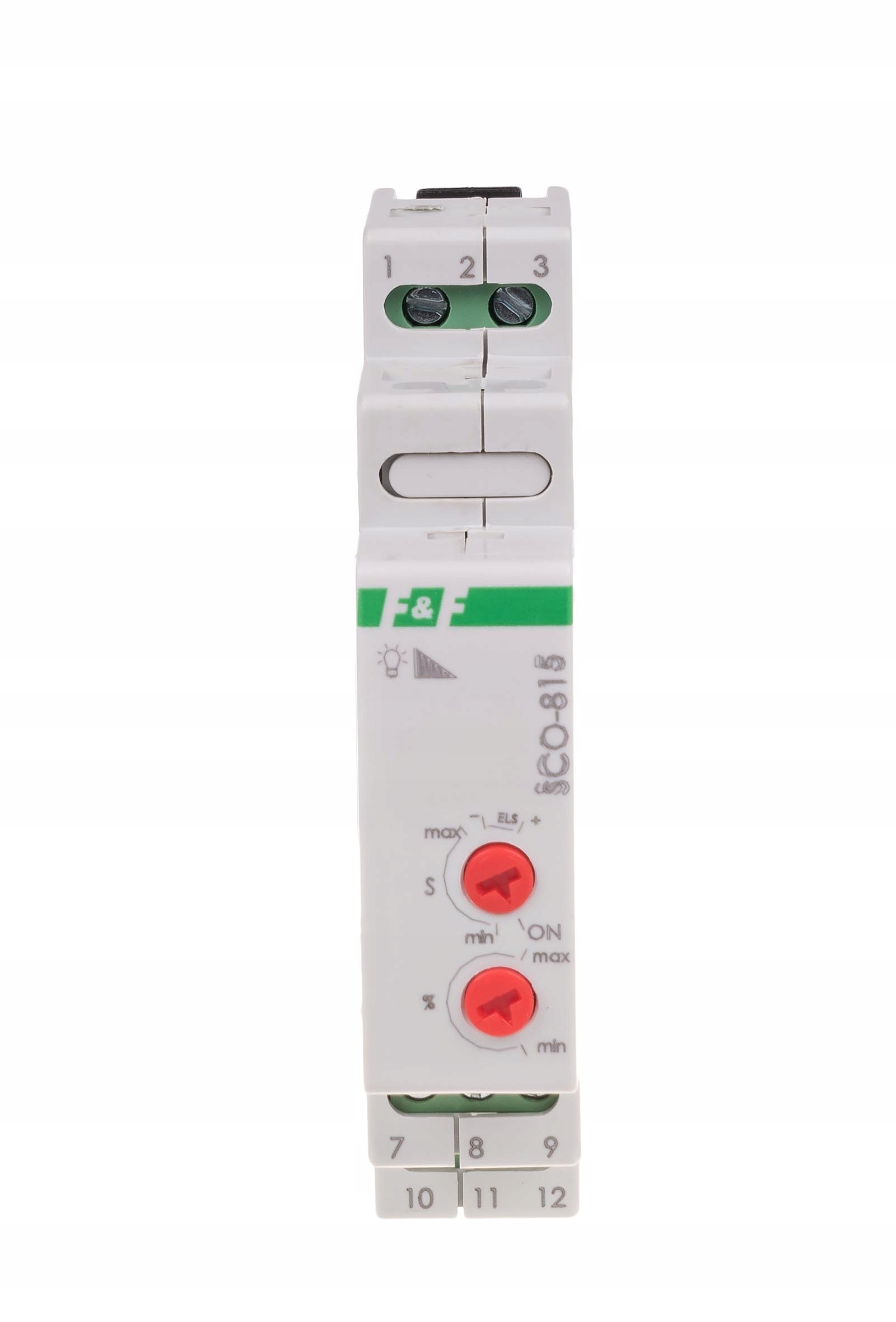 2x Univerzální stmívač SCO-815 na lištu R, L, C, Esl F&f 66