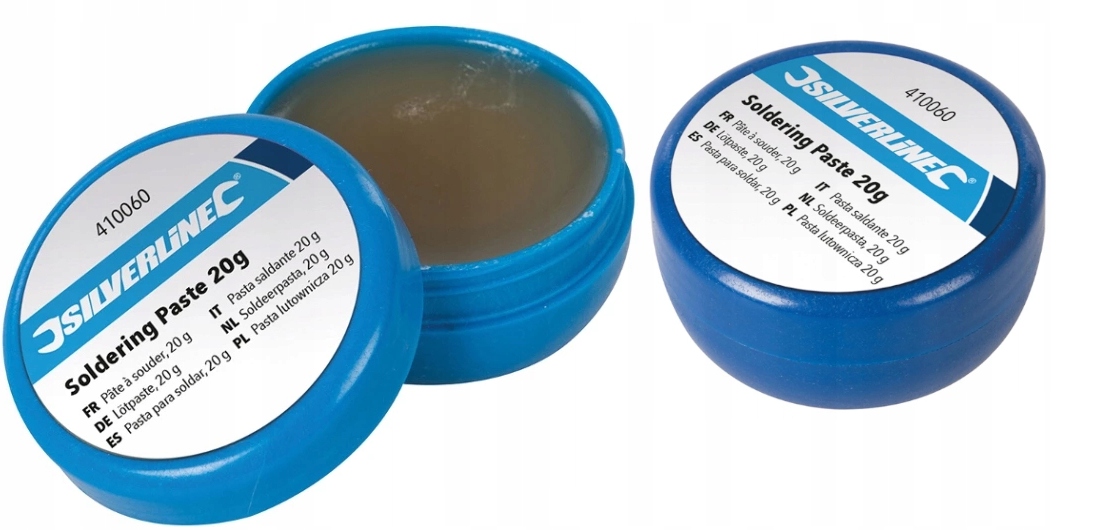 

Pasta Lutownicza 20 g Jakość Silverline 410060