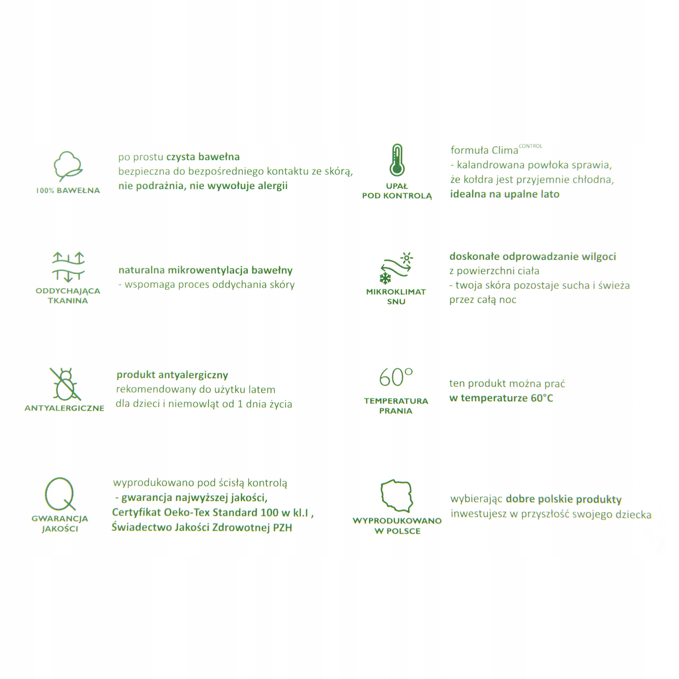 Letnia KOŁDRA ultralekka 100% bawełna 100x135 Długość 135 cm