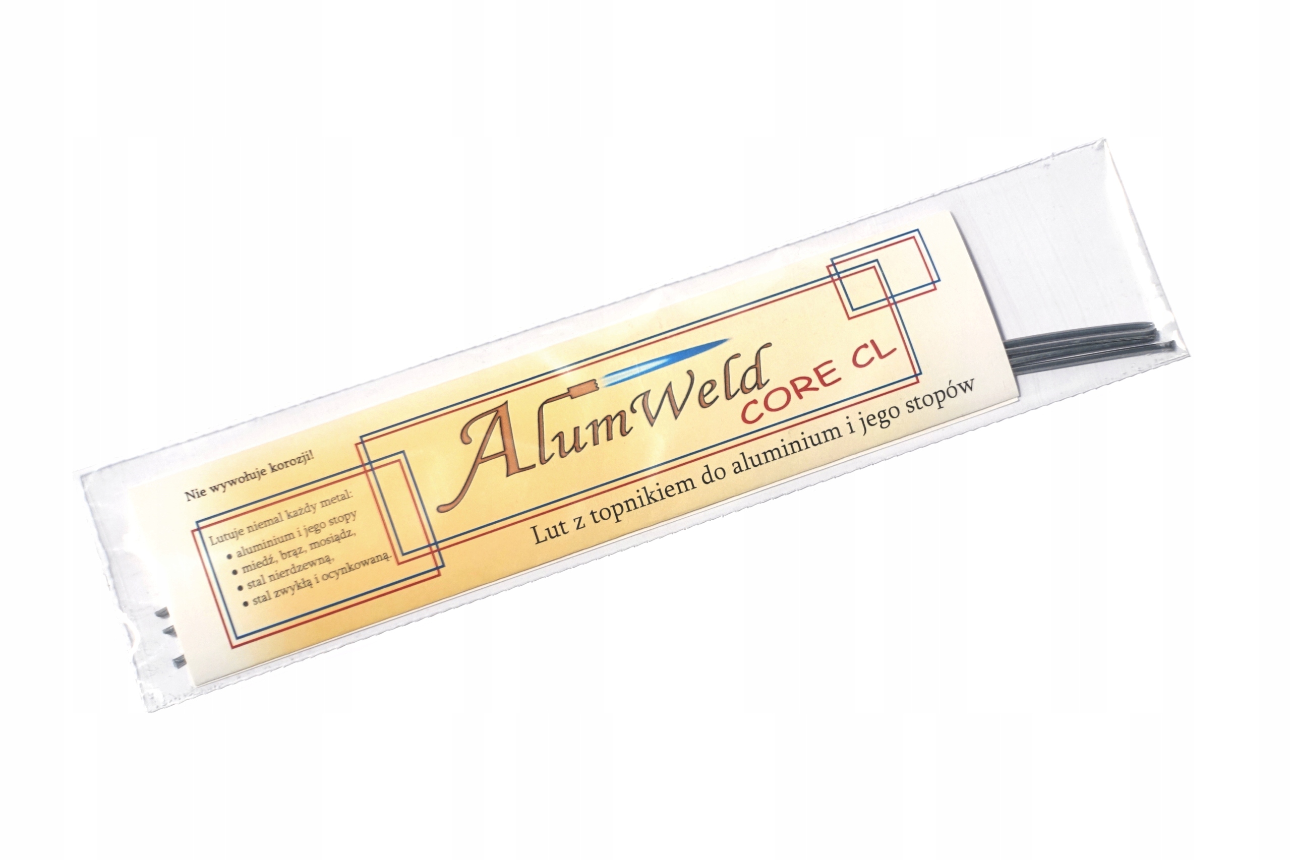 

A04M Core CL. Lut do Aluminium. Spoiwo z topnikiem