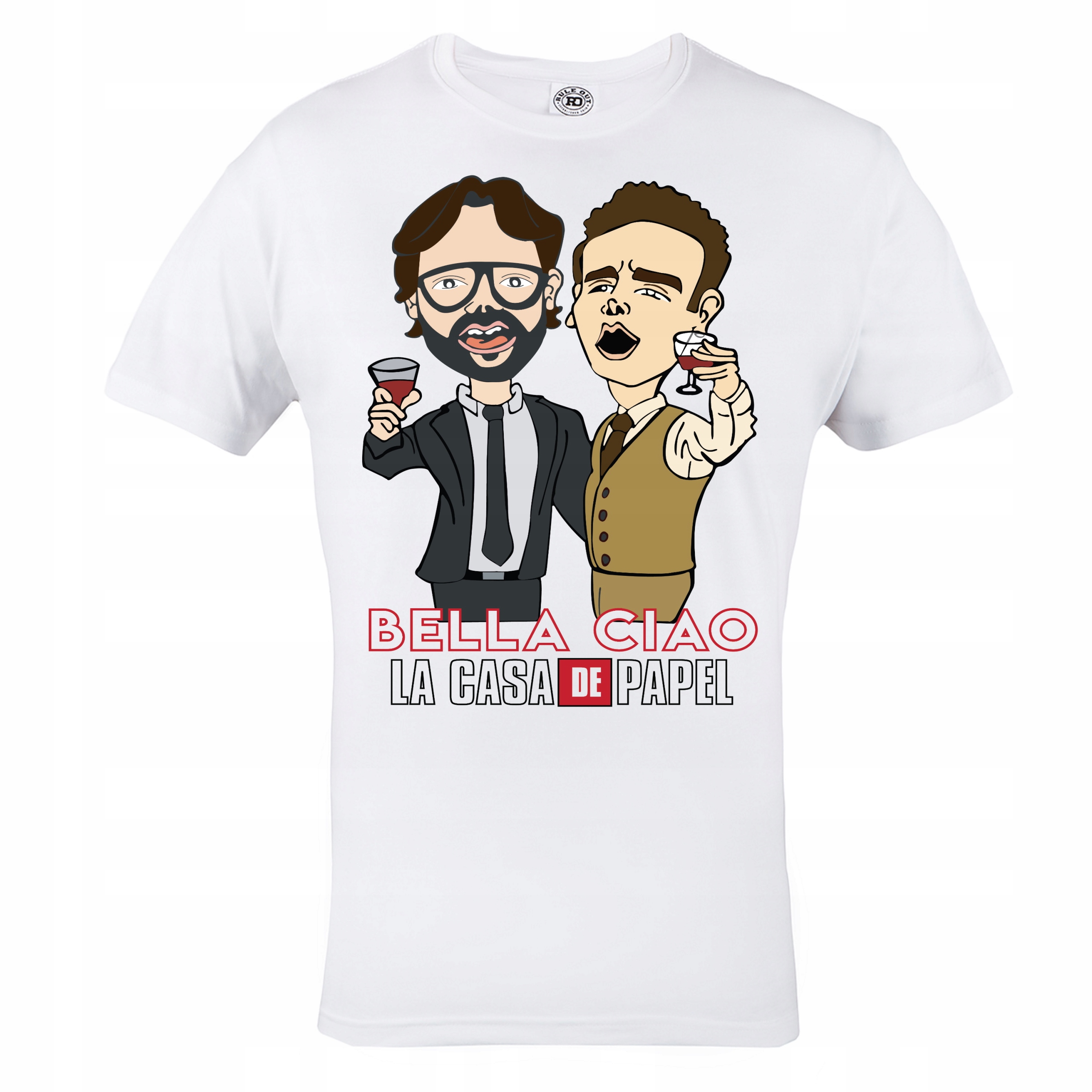 

Męska Koszulka Dom Z Papieru La Casa De Papel 09