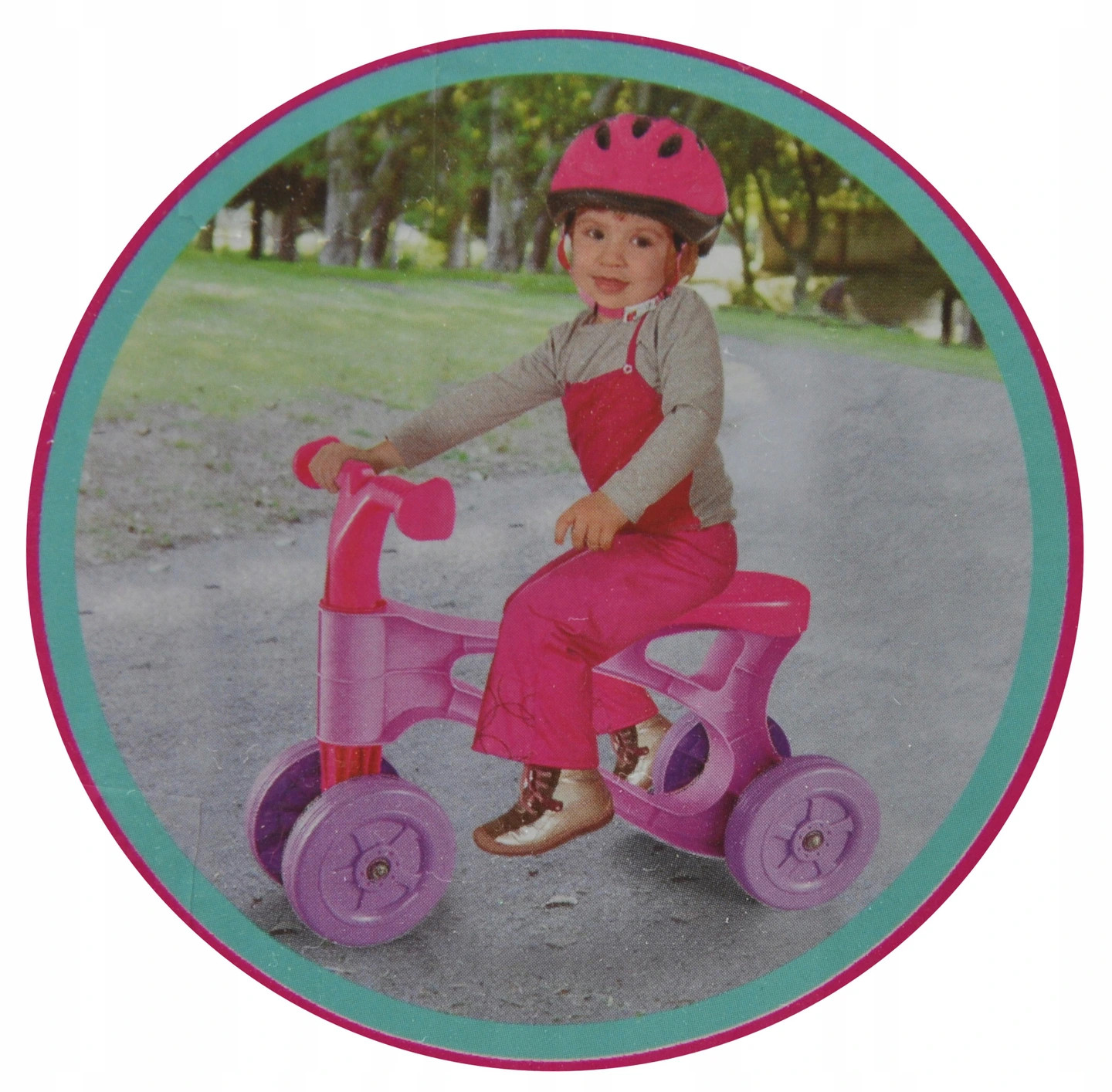 PIERWSZY ROWER ROWEREK BIEGOWY JEŹDZIK ODPYCHACZ