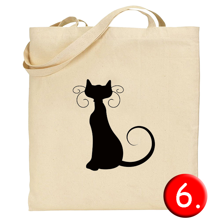 Torba bawełniana gotowe wzory z kotami długie ucho Cechy dodatkowe brak