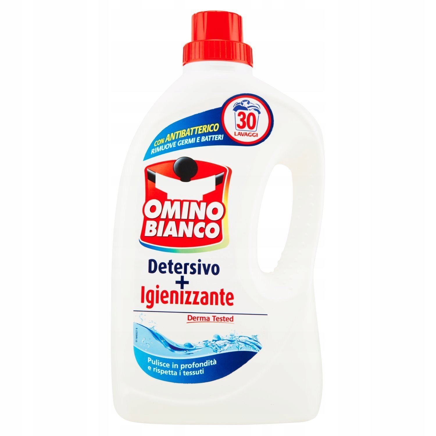 

Omino Bianco odkażający płyn do prania ubrań 30pr.