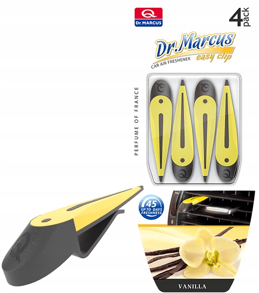 

Dr. Marcus Easy Clip Zapach Samochodowy Vanilla