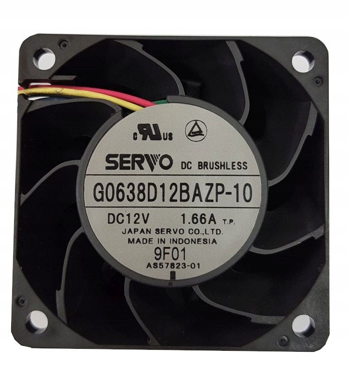 

Wentylator 60x60x38 Servo G0638D12BAZP-10 12 1,66A