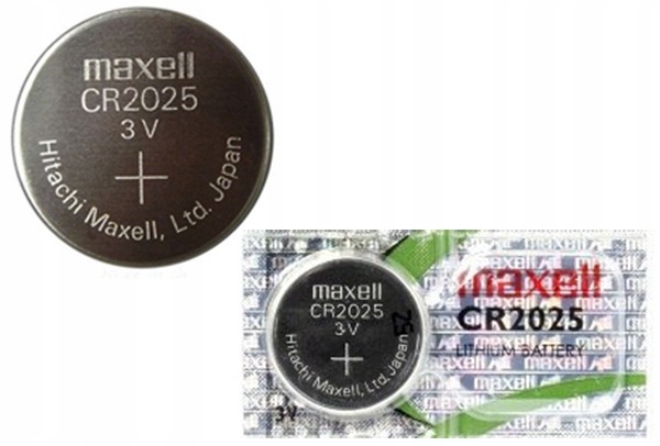 

Bateria CR2025 3V Maxell Lithium pastylka