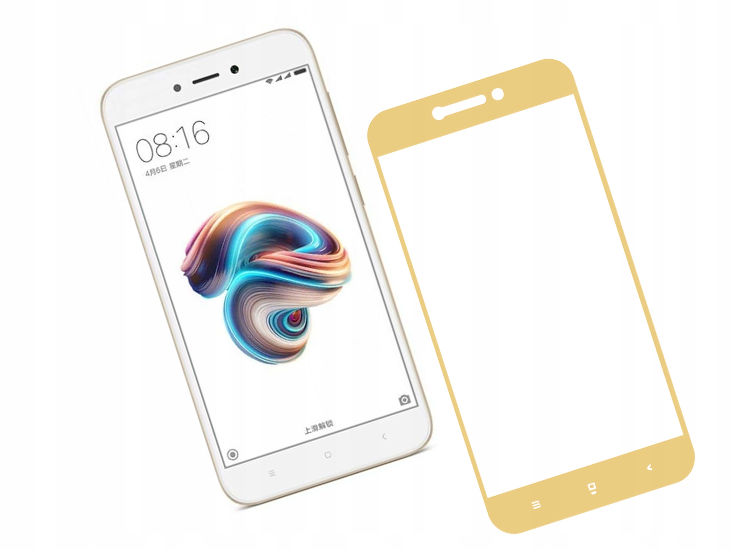 

Szkłohartowane 9H 3D Xiaomi Redmi 5A Złoty