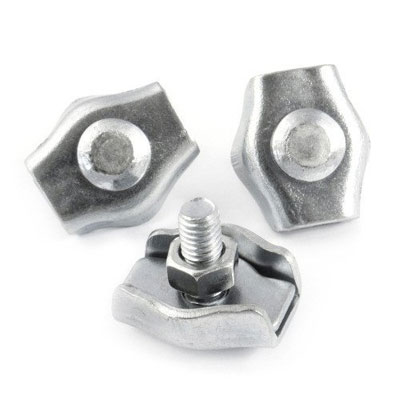 ZACISK DO LINKI STALOWEJ 2mm SIATKA PRZECIW PTAKOM