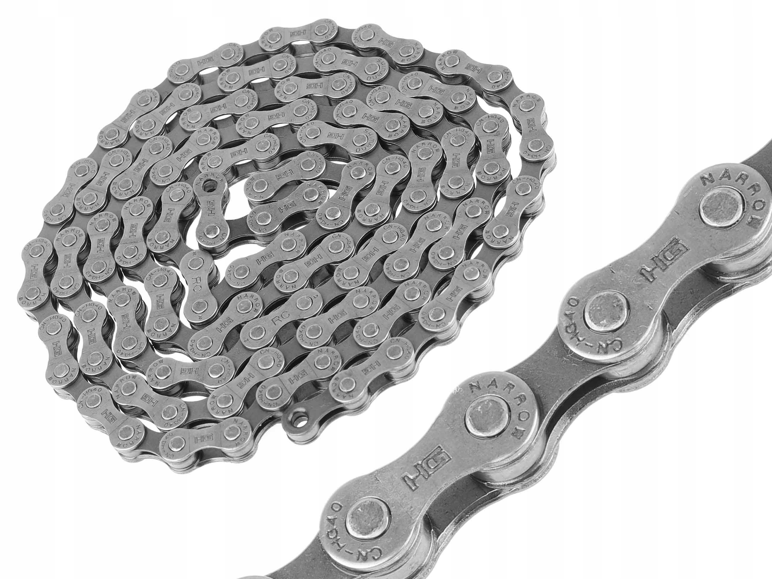 

Łańcuch Shimano CN-HG40 8/7/6 Rzędów 114 Ogniw
