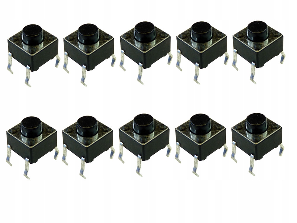 

mikro switch przycisk 6x6 4 pin 0,5 1,3,6 mm 10SZT