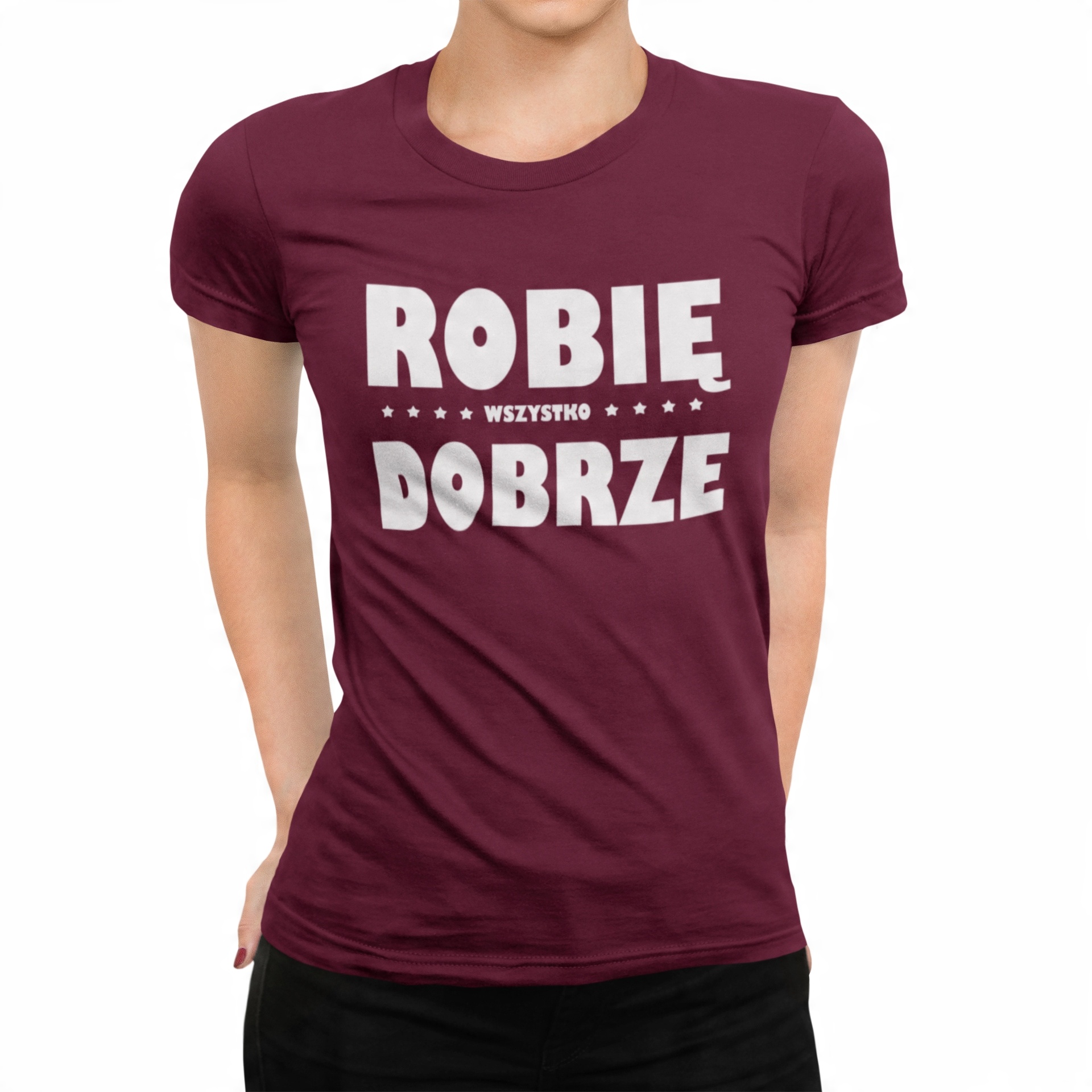 

Zabawny Prezent Koszulka Tshirt Robię Dobrze Hit