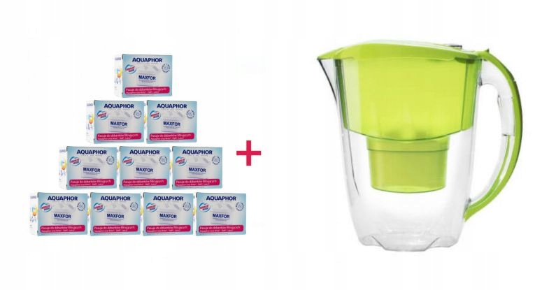 

Dzbanek Filtrujący Aquaphor Jasper + 10 Wkładów