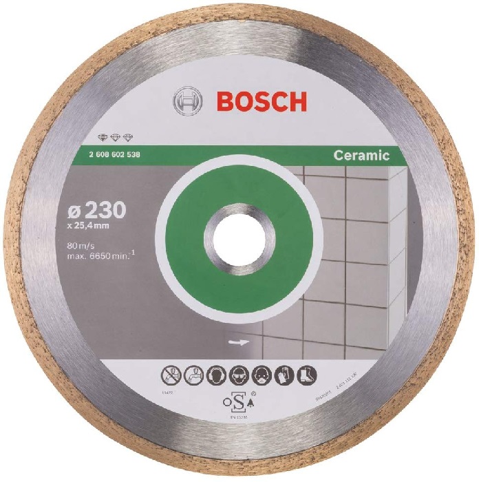BOSCH TARCZA DIAMENTOWA 230 x 25,4 CERAMIC płytek