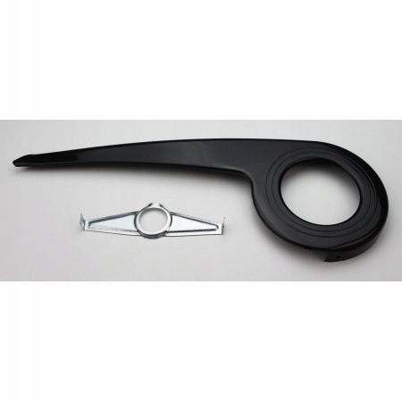

Osłona korby i łańcucha Alicja 110mm czarna, 33717
