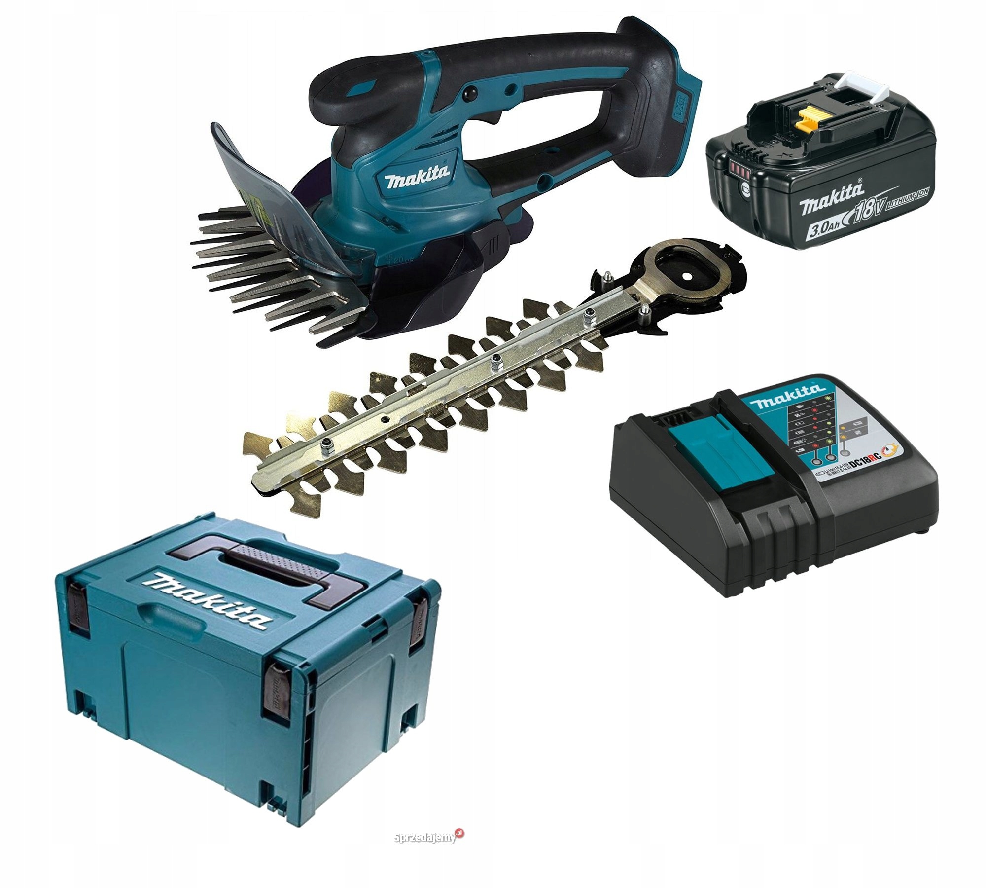 

Makita Nożyce Trawa Żywopłot 18V 3Ah DUM604 Makpac