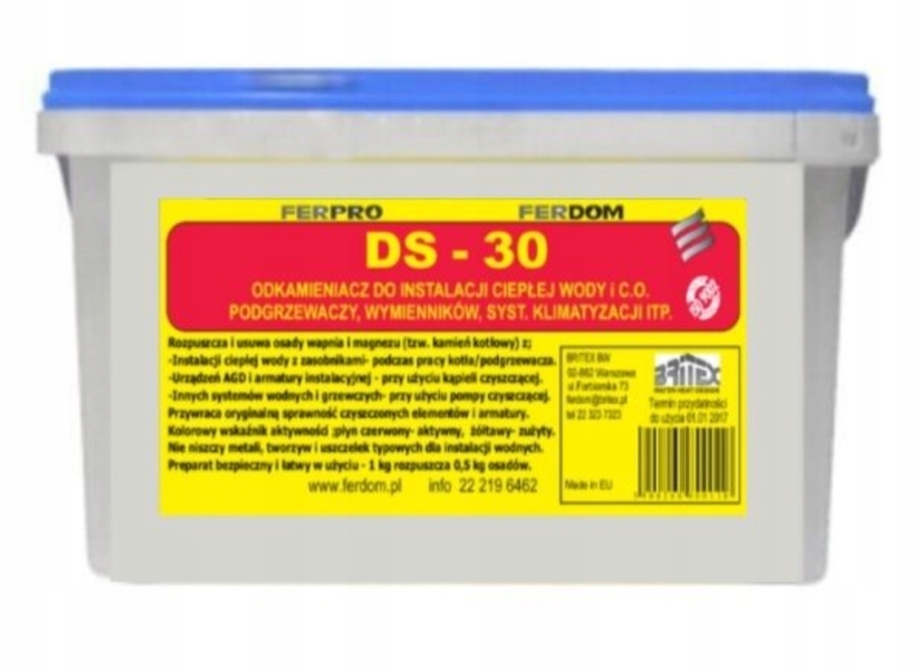 Ferdom DS-30 10,0 Kg Odkamieniacz proszek