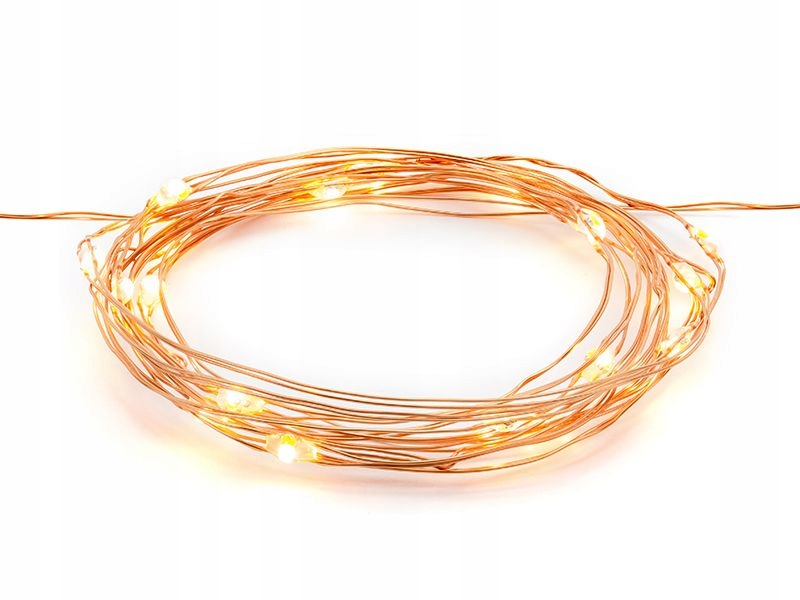 

Lampki Led na druciku na urodziny wesele 190cm