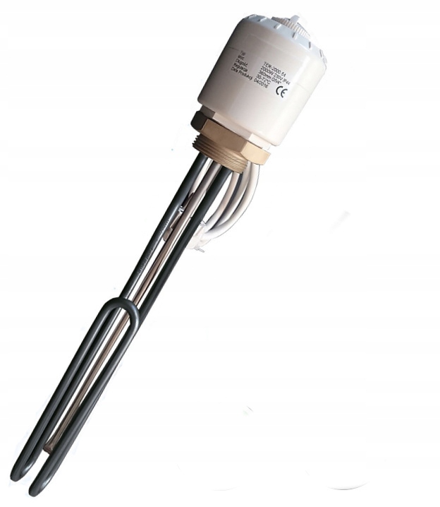 Ohrievač bojlera 2000W Inox 6/4 nerezová oceľ Termostat