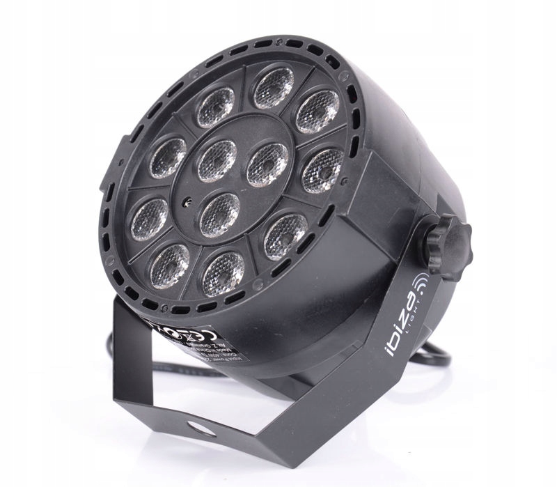 Reflektor Ibiza Light PAR-MINI-RGB3 szary