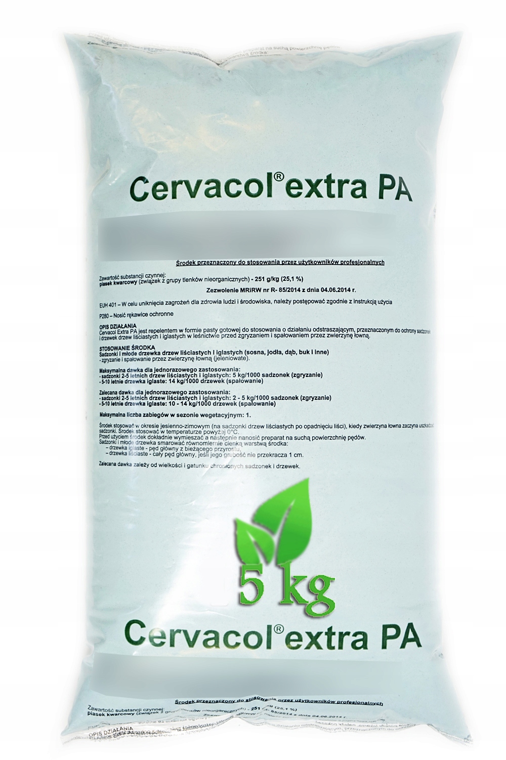 

Ochrona obgryzaniu drzew Sarny Dziki Cervacol 5kg