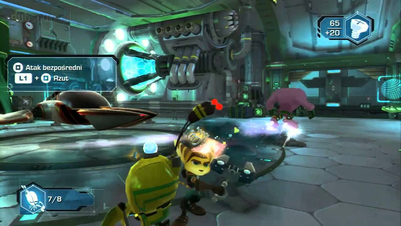 RATCHET & CLANK ZAŁOGA Q / PS3 / PL dubbing Wersja gry pudełkowa
