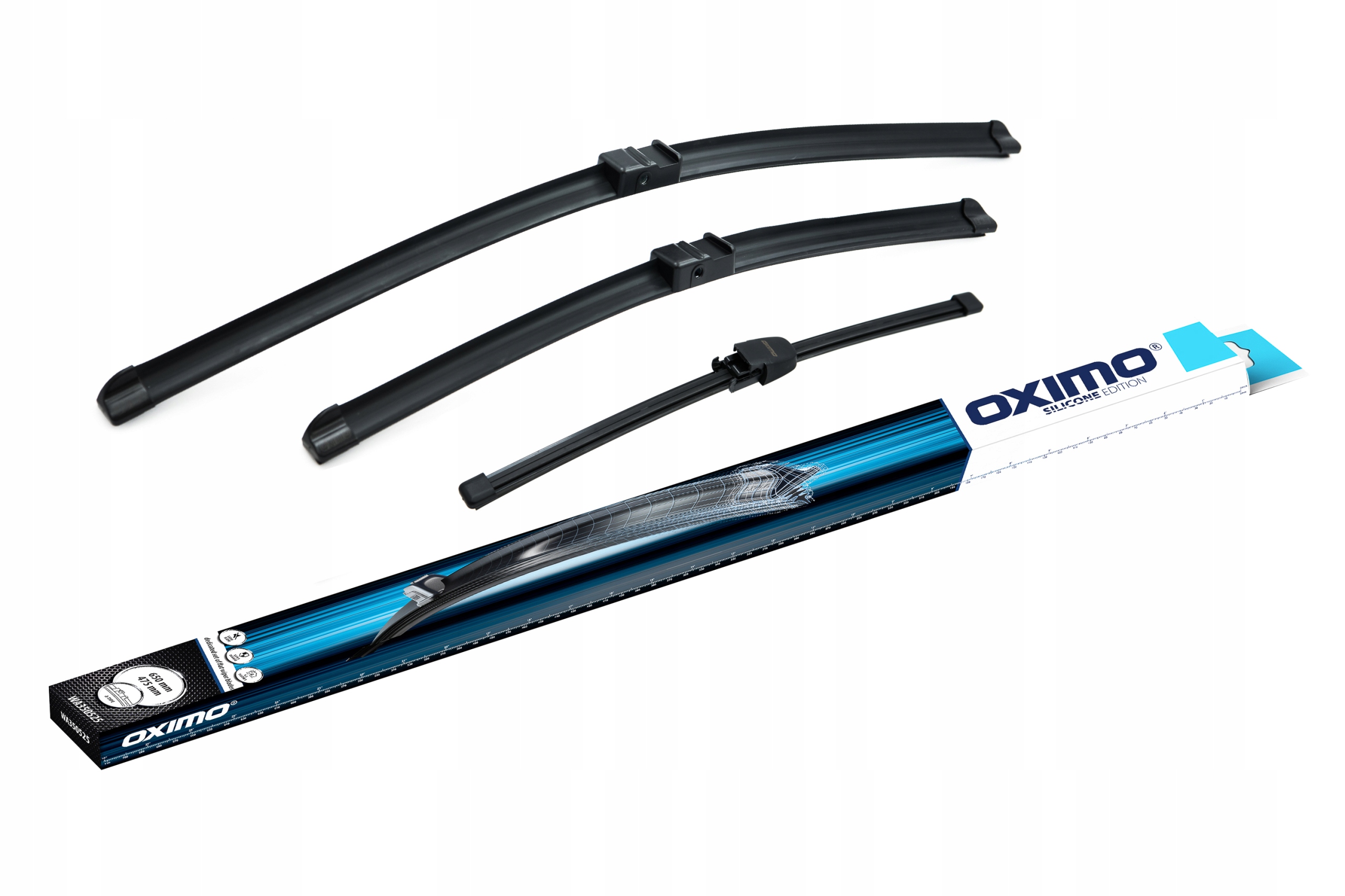 

Wycieraczki Oximo Vw Polo 9N2 06.2002-05.2005 +tył