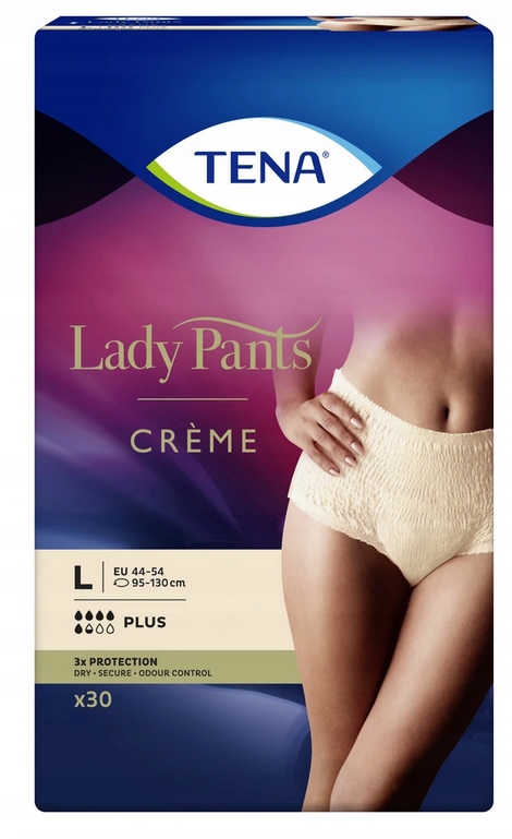 Tena Lady Pants Plus Large Creme majtki chłonne-Zdjęcie-0