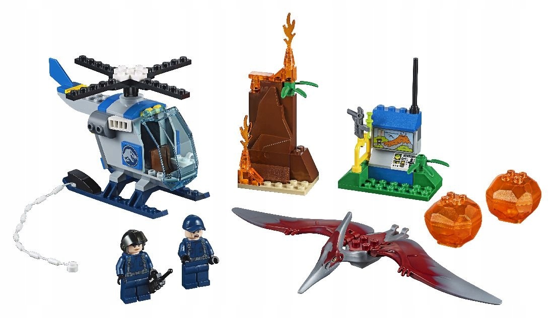 LEGO 10756 UCIECZKA PRZED PTERANODONEM NOWE Marka LEGO