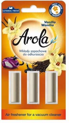 

Arola Fresh Wkłady zapachowe do odkurzacza Wanilia