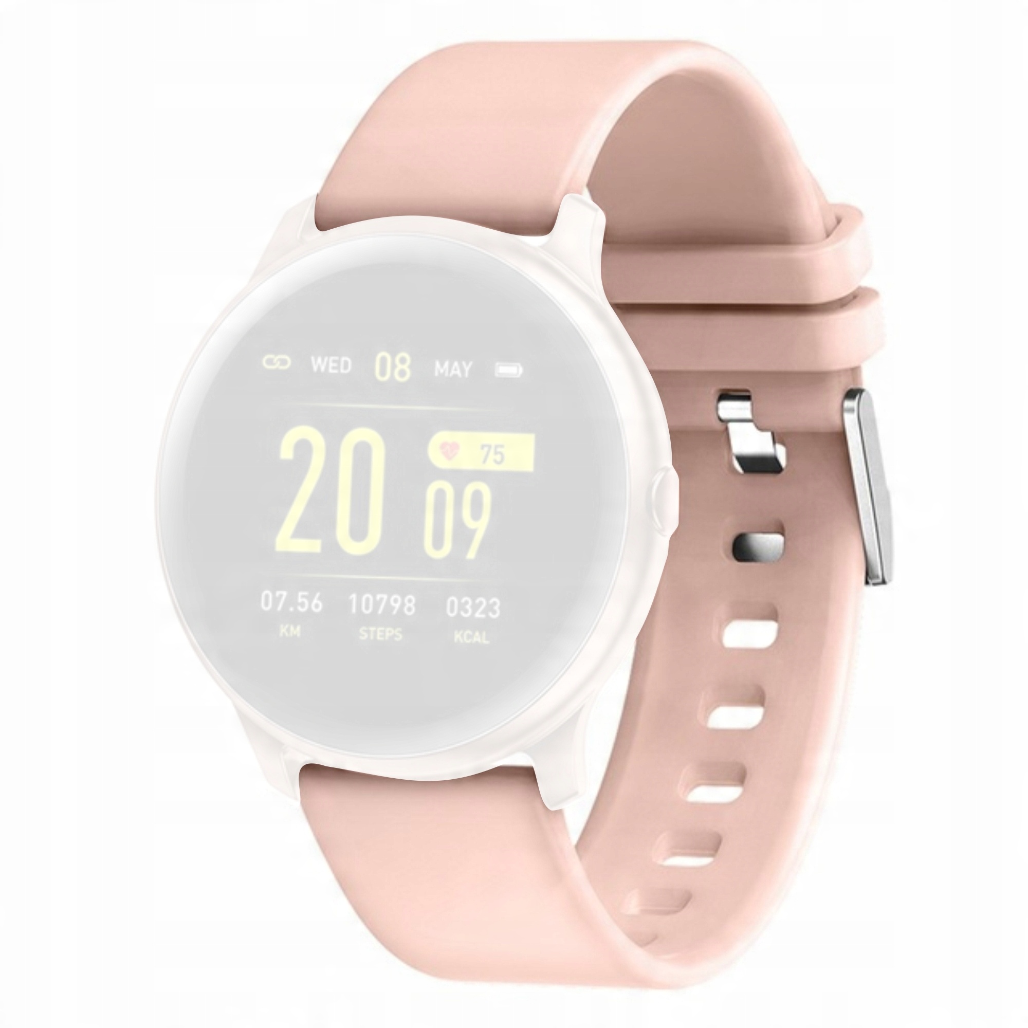 

Pasek opaska bransoleta Smartwatch 22mm Różowy
