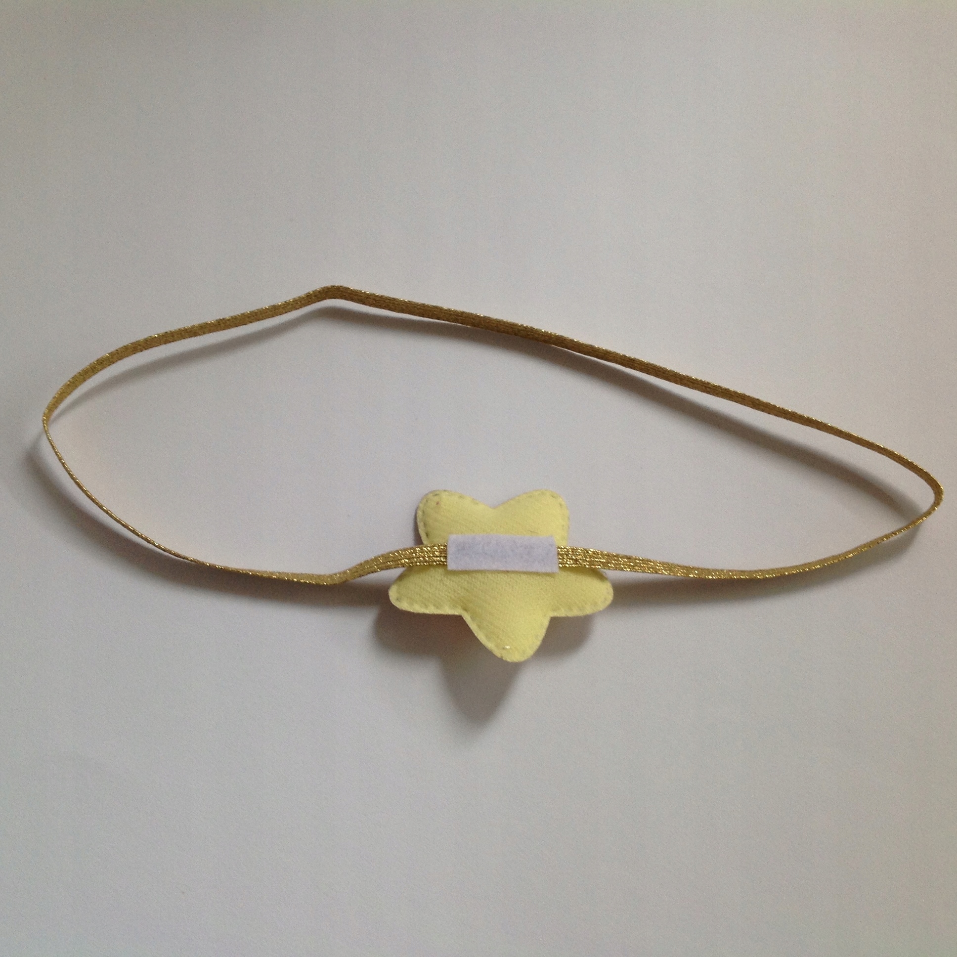 OPASKA GWIAZDA ZŁOTA BŁYSZCZĄCA 44 cm-54 cm Okazje uniwersalny