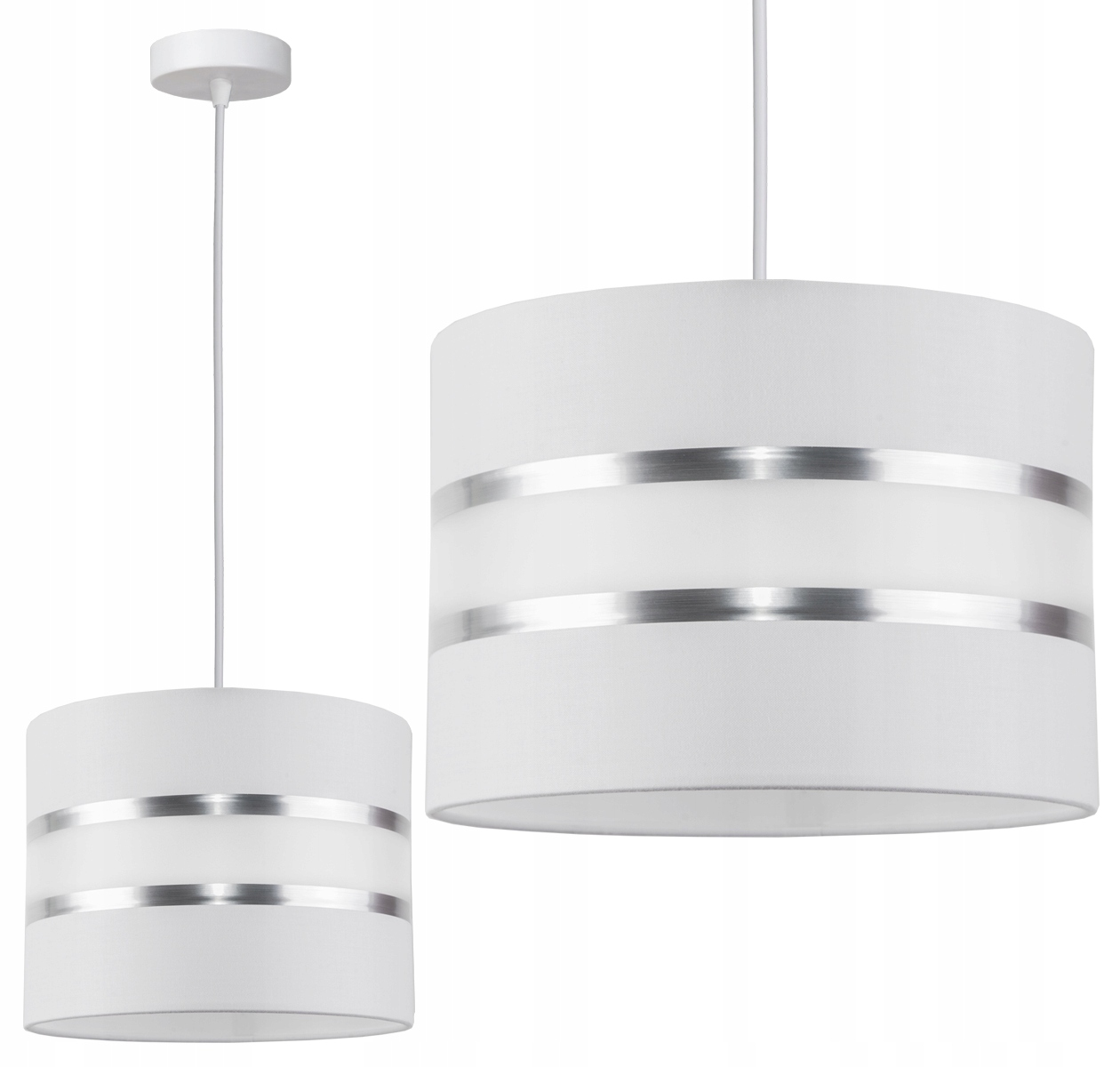 

Lampa Wisząca Sufitowa Żyrandol Abażur Nowoczesna