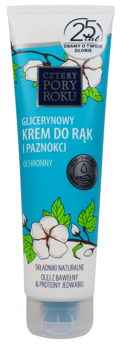 

4 Pory Roku Glicerynowy Krem do rąk olej bawełny
