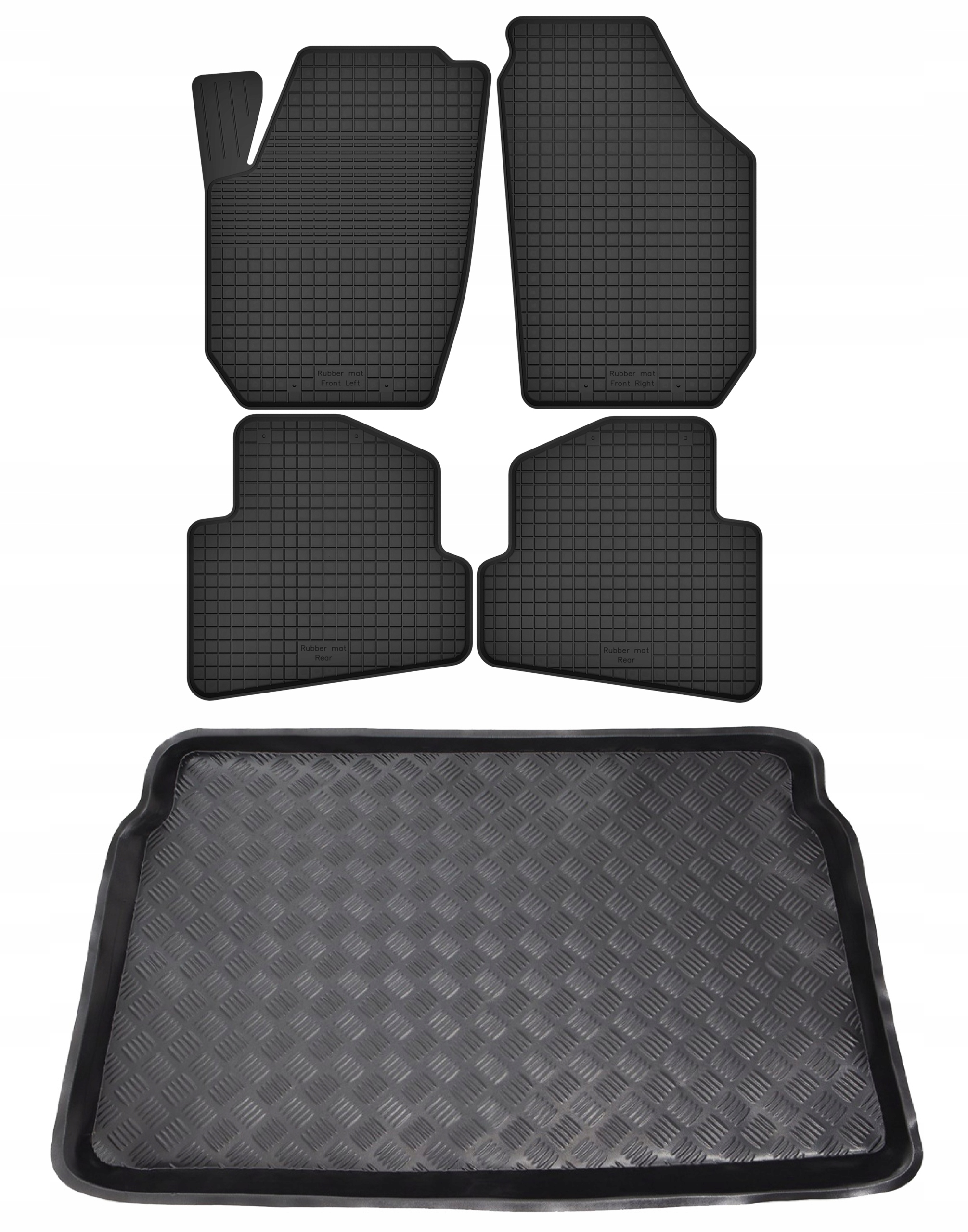 Коврики Смесь-Пластик gumowe8006lxlx26 5 el.